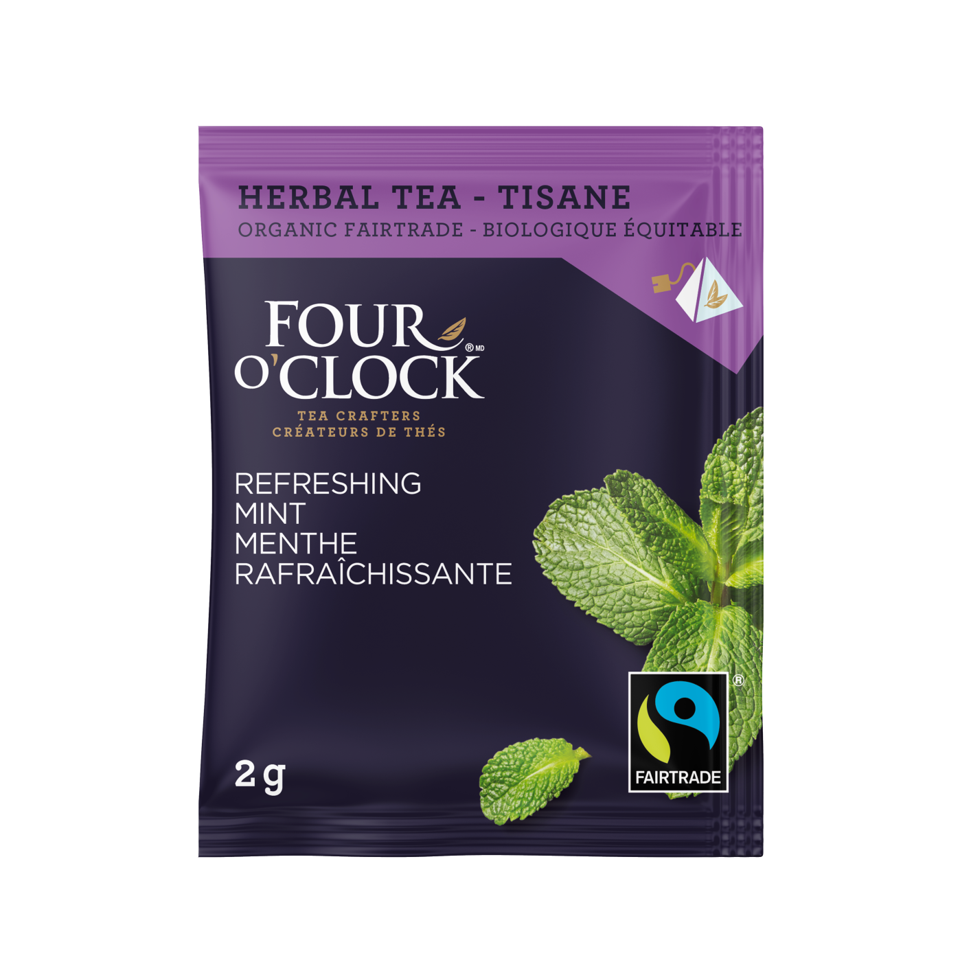 Refreshing Mint Organic Fairtrade Herbal Tea