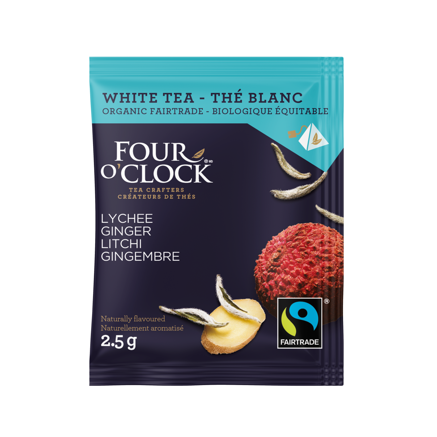 Lychee Ginger Organic Fairtrade White Tea