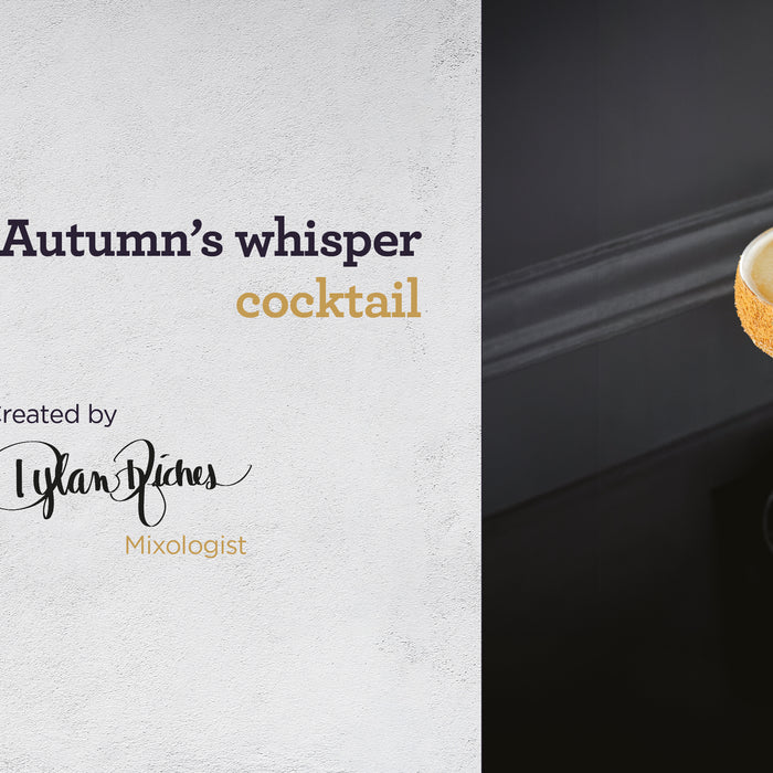 AUTUMN’S WHISPER COCKTAIL with Apple Crumble Black Tea