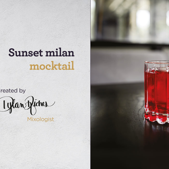 SUNSET IN MILAN MOCKTAIL with Spicy Orange Rooibos