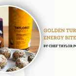 Golden Turmeric Coconut Energy Bites