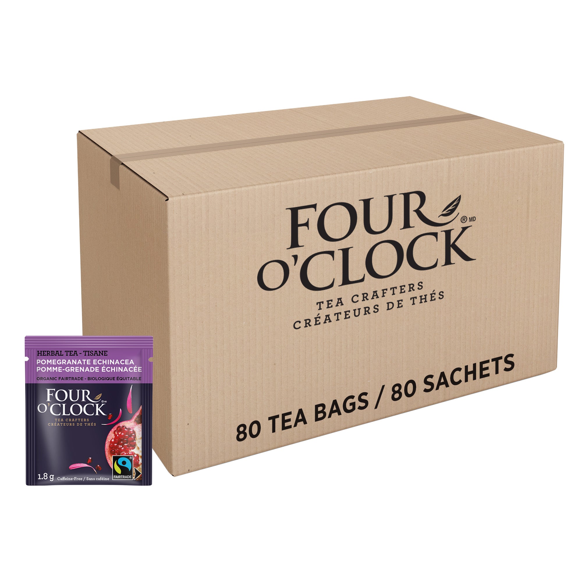 Tisane pomme-grenade échinacée Biologique Équitable