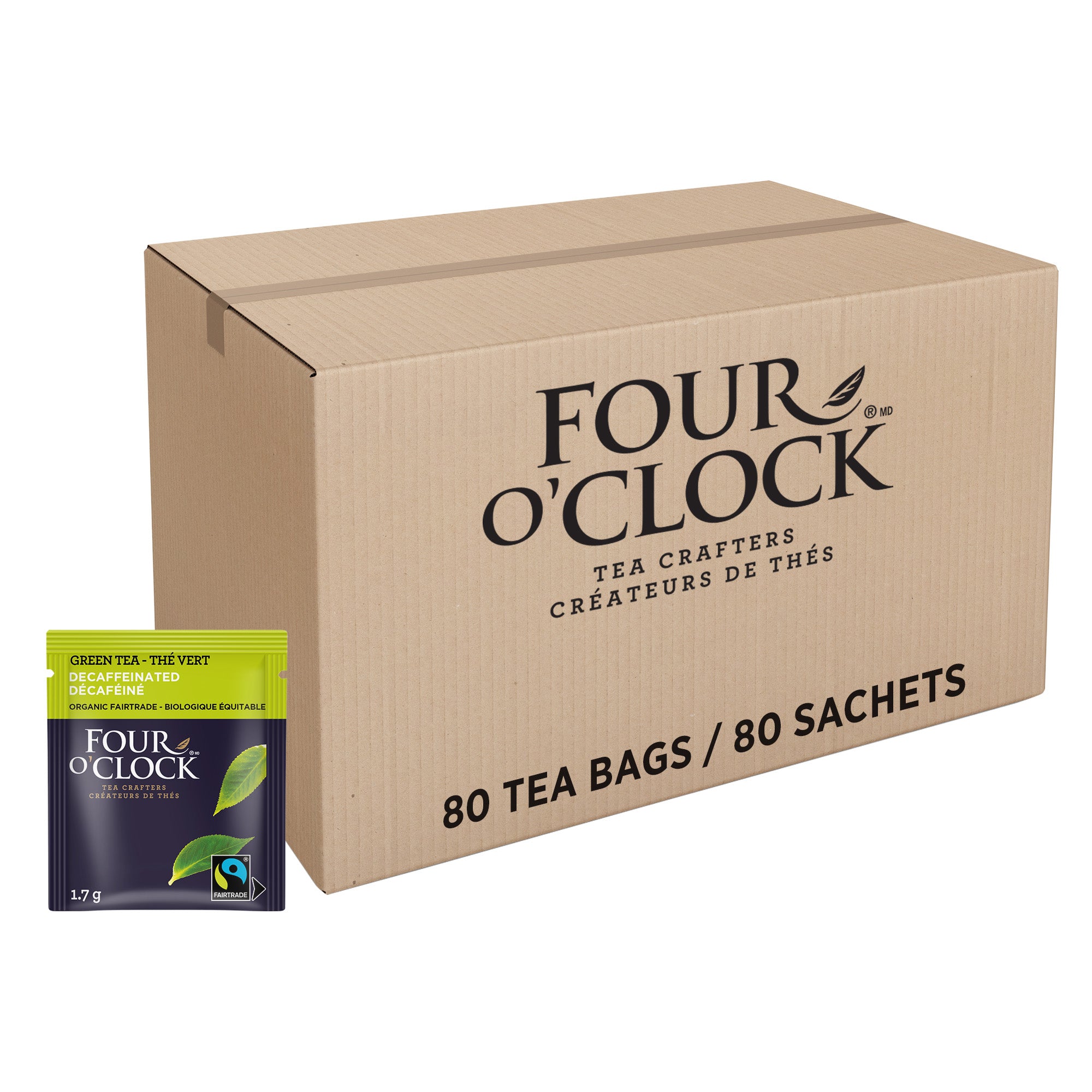 Decaffeinated Organic Fairtrade Green Tea