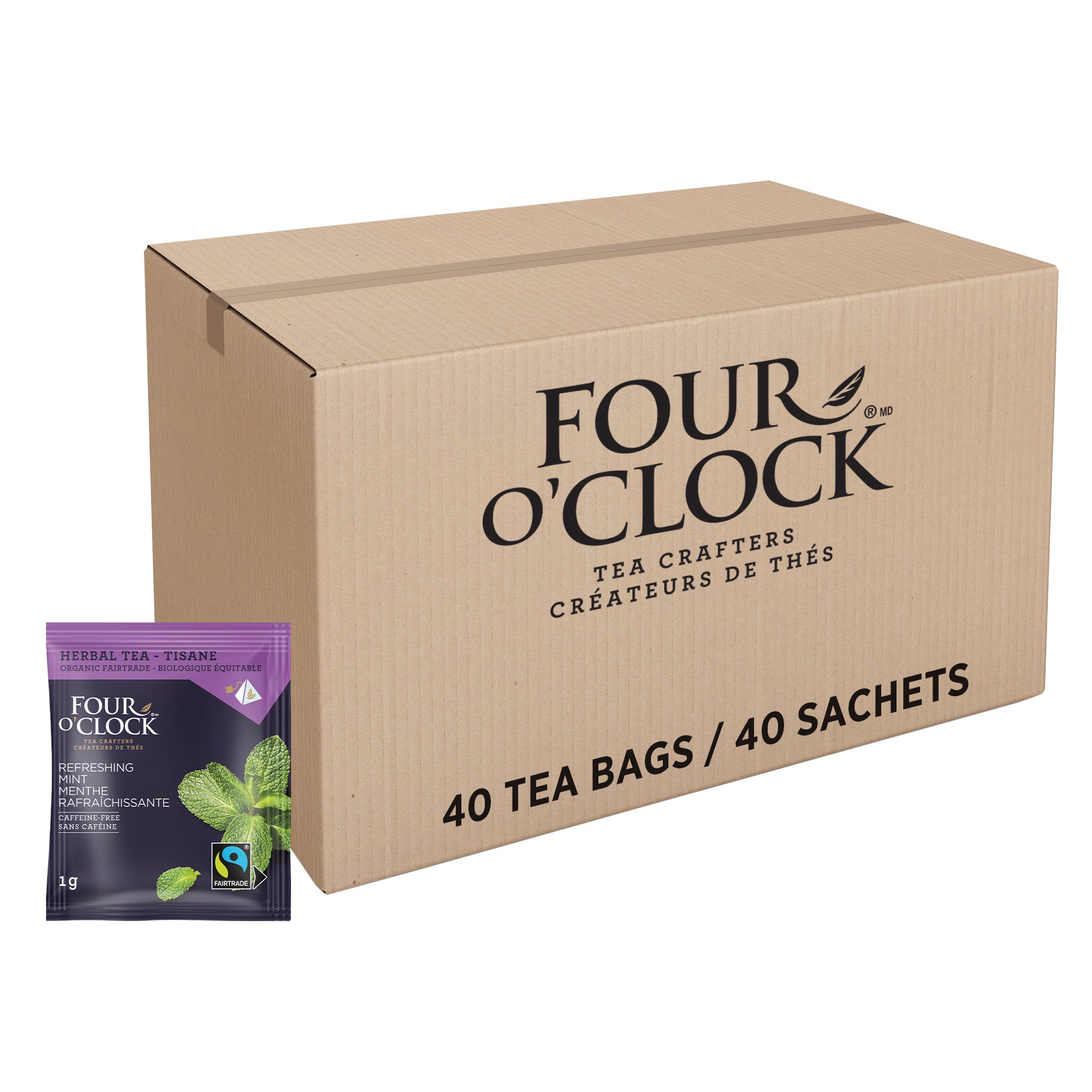 Refreshing Mint Organic Fairtrade Herbal Tea