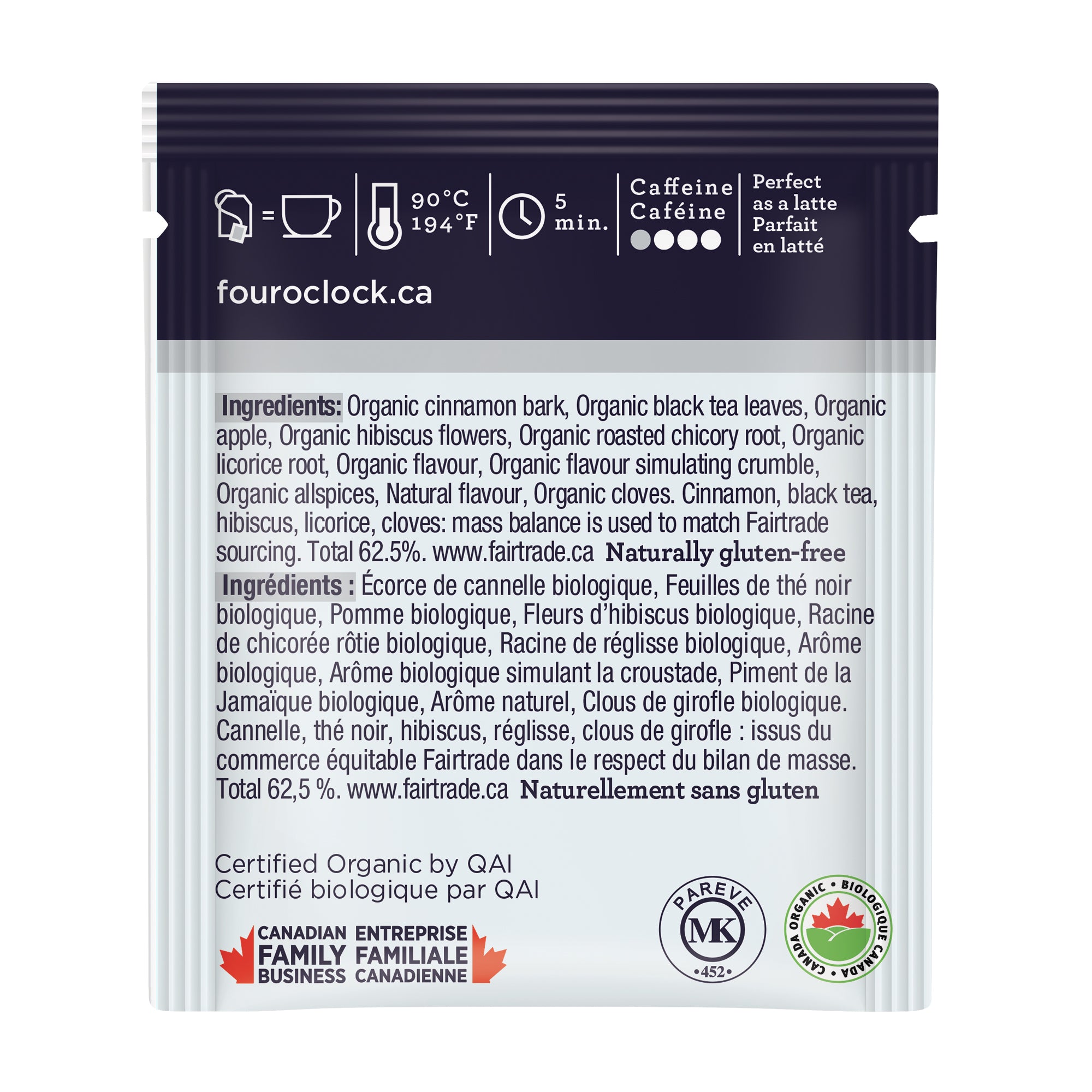 Apple Crumble Organic Fairtrade Black Tea