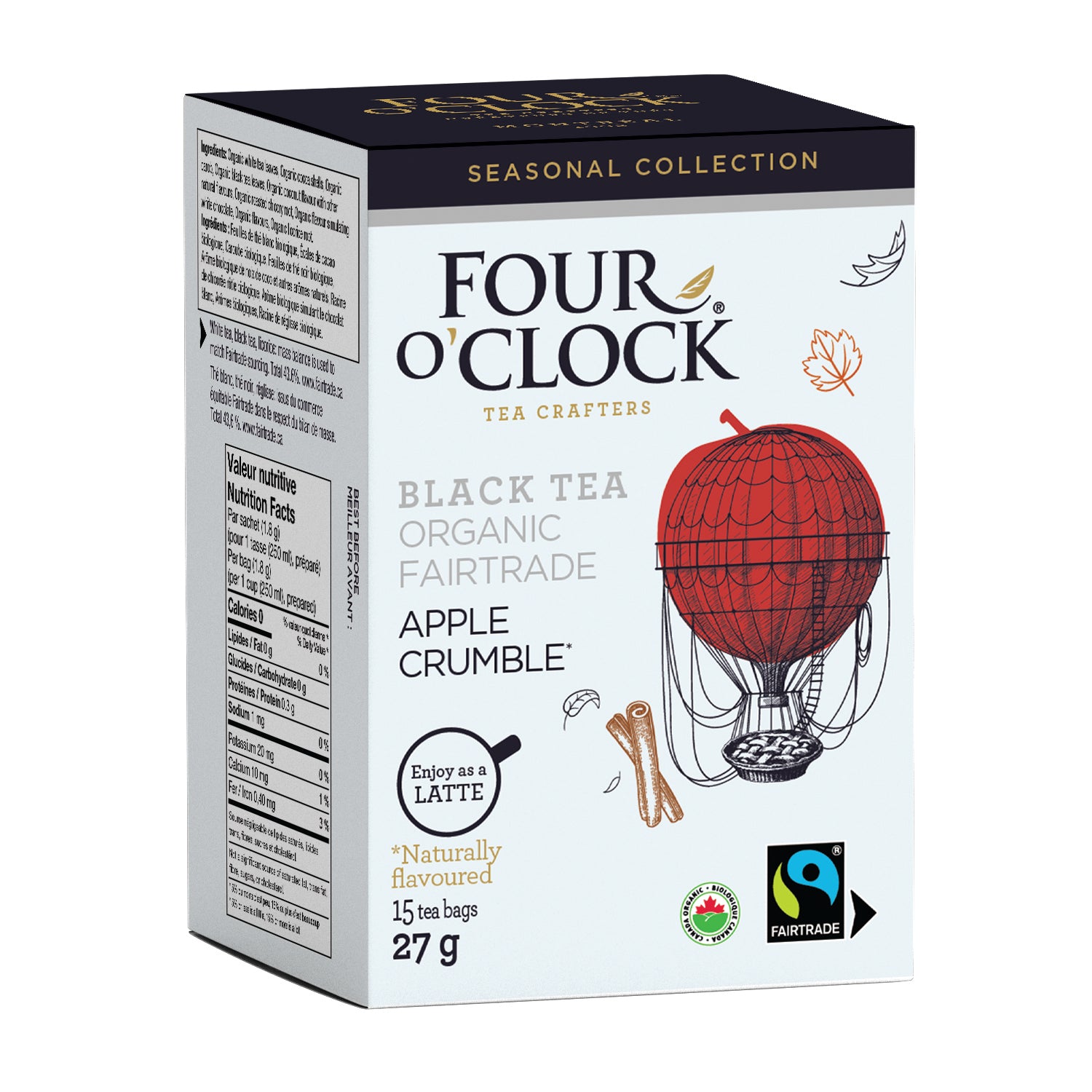 Apple Crumble Organic Fairtrade Black Tea