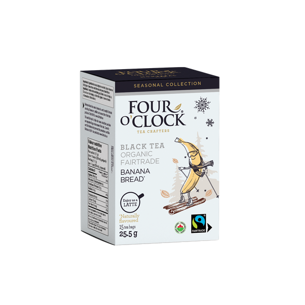 Banana Bread Organic Fairtrade Black Tea — Four O'Clock