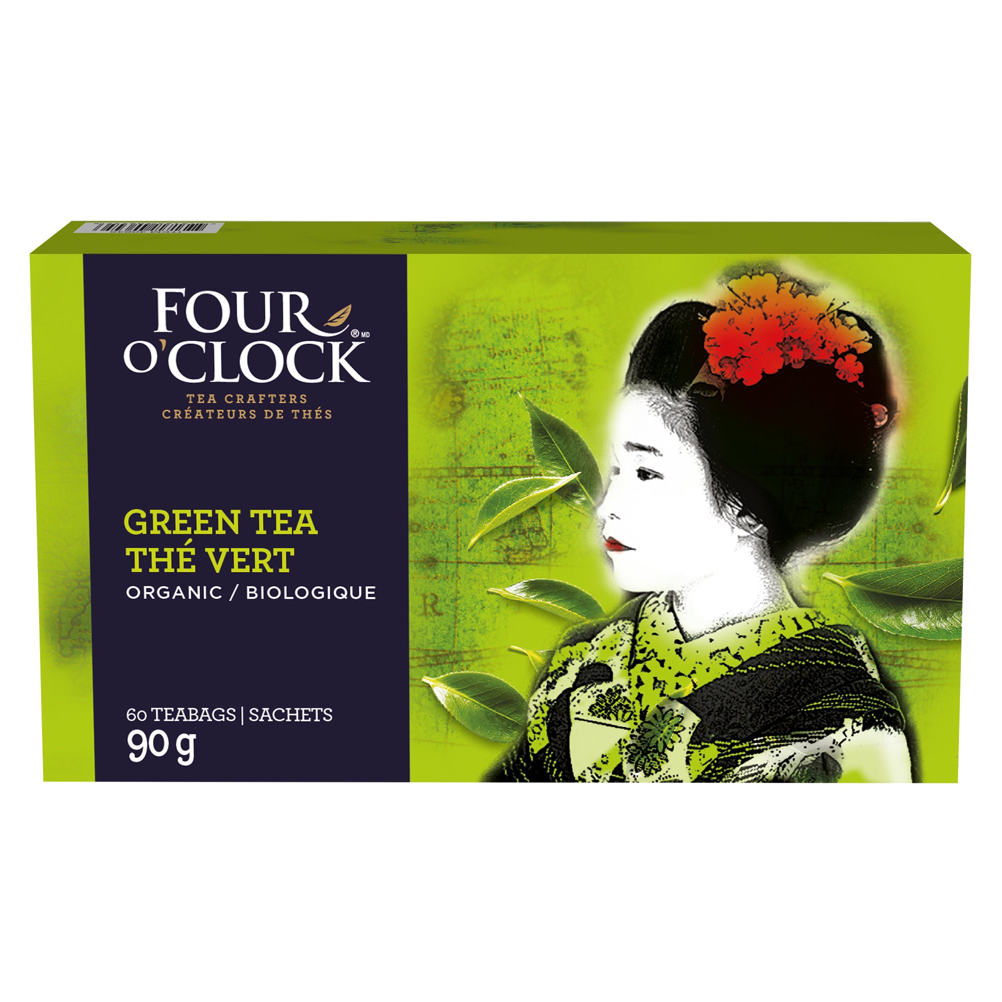 Organic Green Tea, 60 Teabags