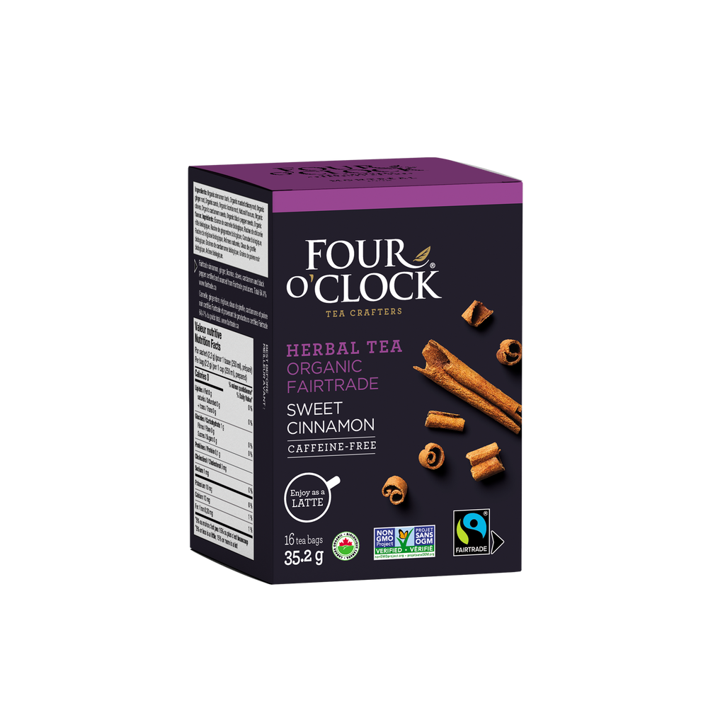Sweet Cinnamon Organic Fairtrade Herbal Tea — Four O'Clock