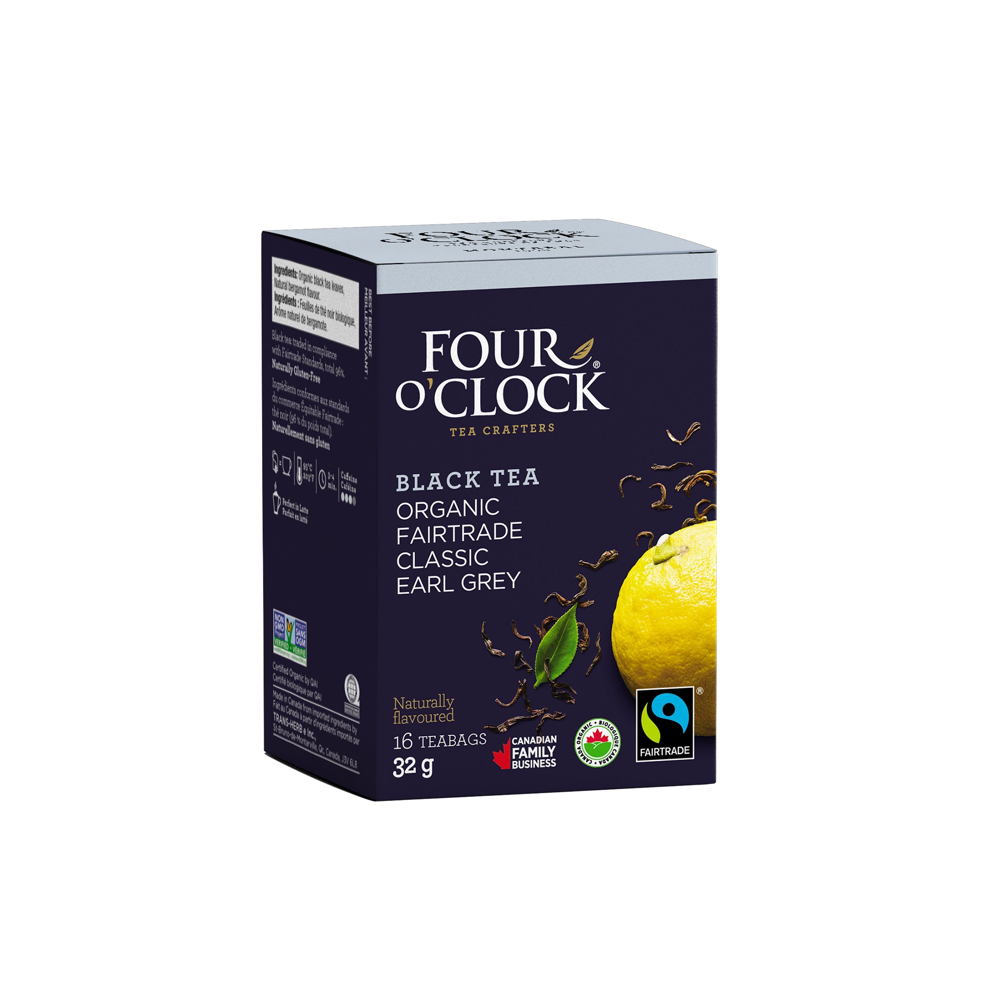 Classic Earl Grey Organic Fairtrade Black Tea