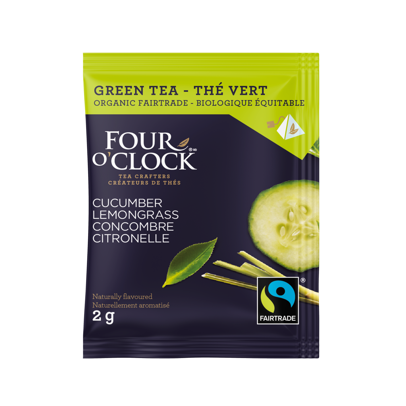 Cucumber Lemongrass Organic Fairtrade Green Tea