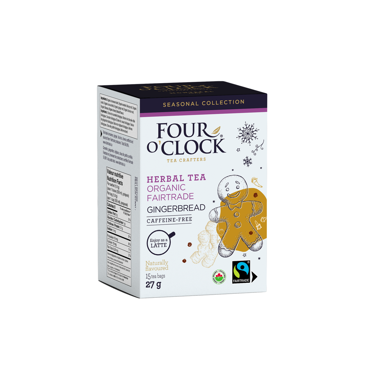 Gingerbread Organic Fairtrade Herbal Tea — Four O'Clock