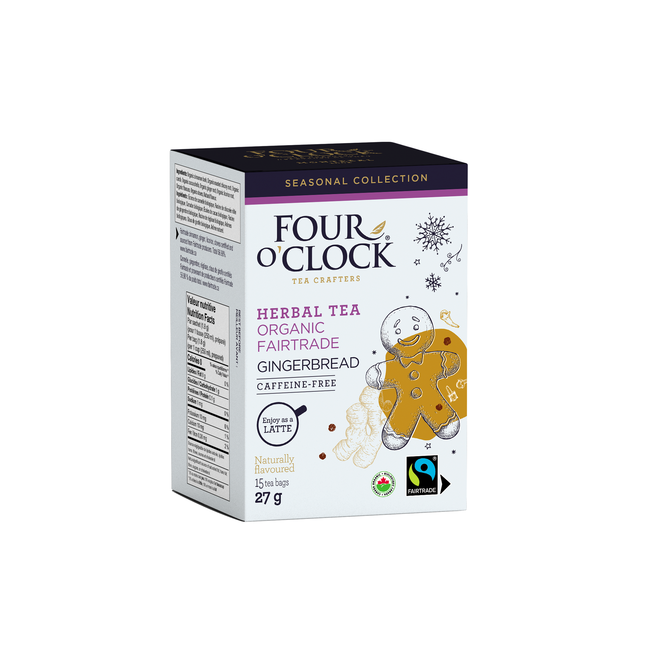 Gingerbread Organic Fairtrade Herbal Tea