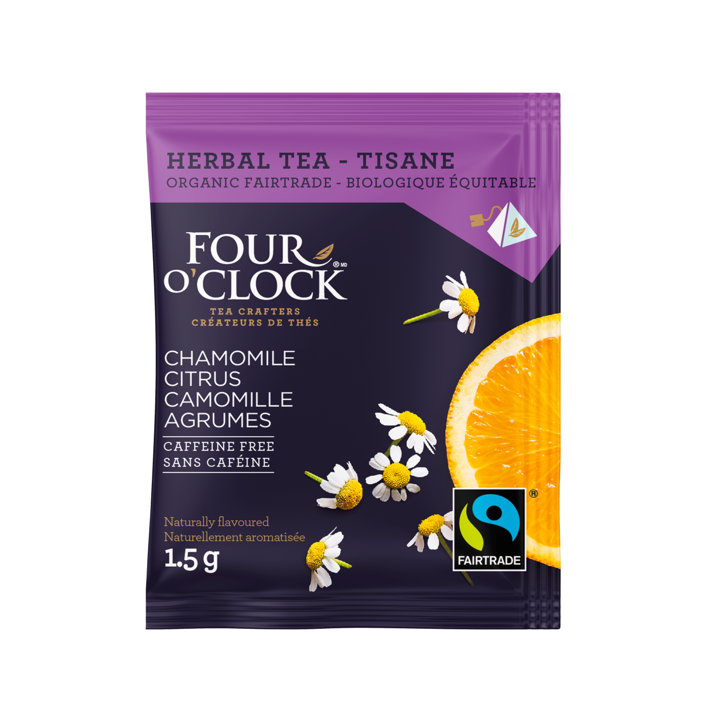Chamomile Citrus Organic Fairtrade Herbal Tea