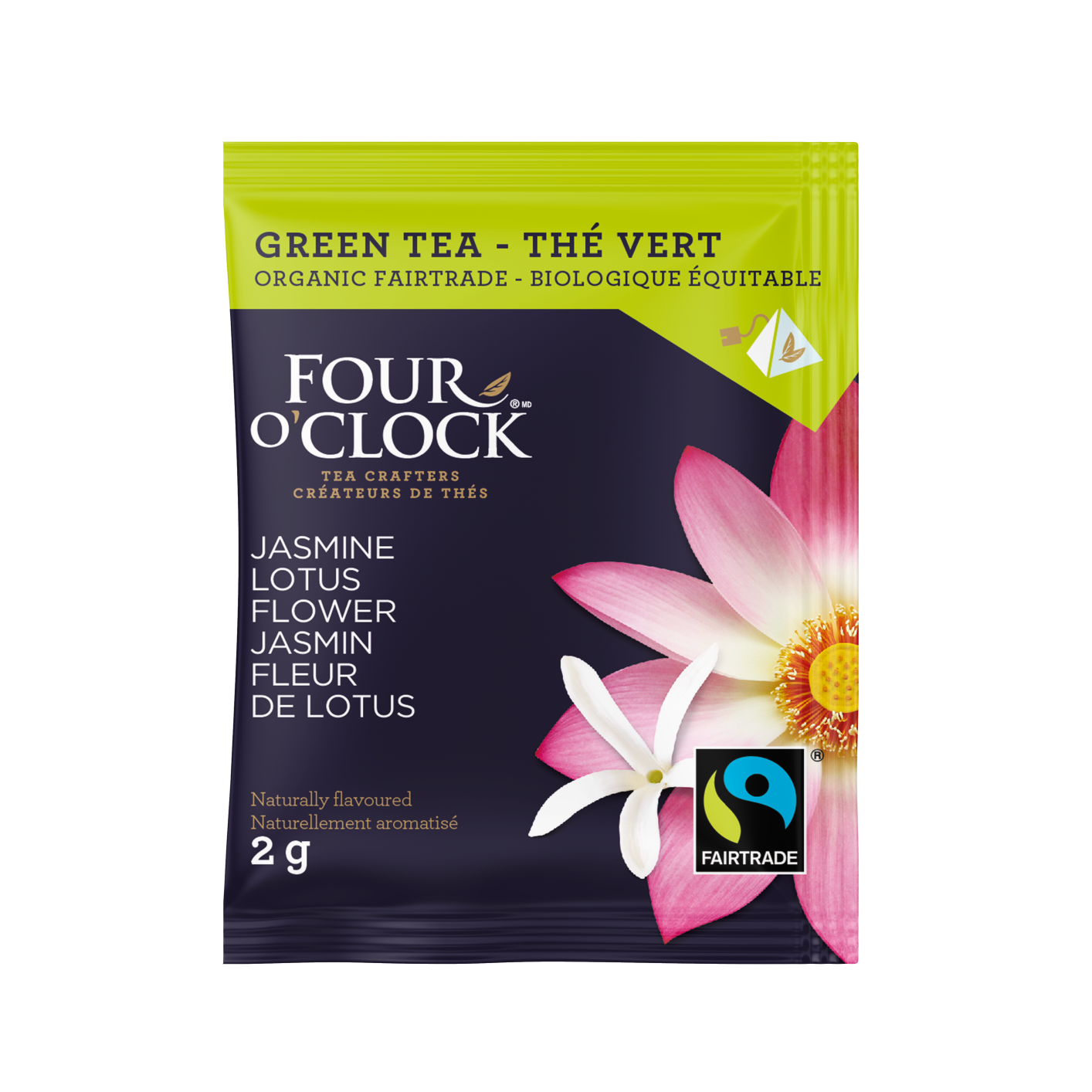 Jasmine Lotus Flower Organic Fairtrade Green Tea